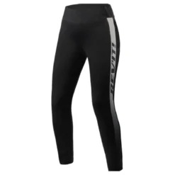 Jeansy motocyklowe damskie REVIT TALIA LADY BLACK/WHITE czarny biały