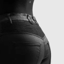 Jeansy motocyklowe damskie REBELHORN ROXY BLACK czarny
