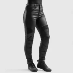 Jeansy motocyklowe damskie REBELHORN ROXY BLACK czarny