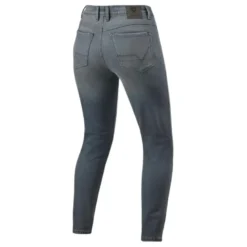 Jeansy motocyklowe damskie REVIT MARLEY LADY SK MEDIUM GREY USED szary