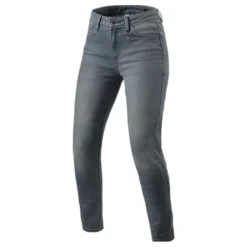 Jeansy motocyklowe damskie REVIT MARLEY LADY SK MEDIUM GREY USED szary