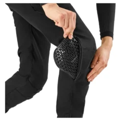 Jeansy motocyklowe damskie SHIMA JOGGSY LADY BLACK czarny