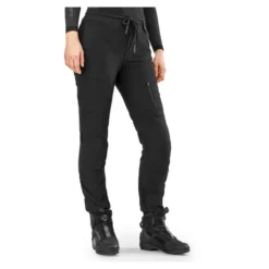 Jeansy motocyklowe damskie SHIMA JOGGSY LADY BLACK czarny