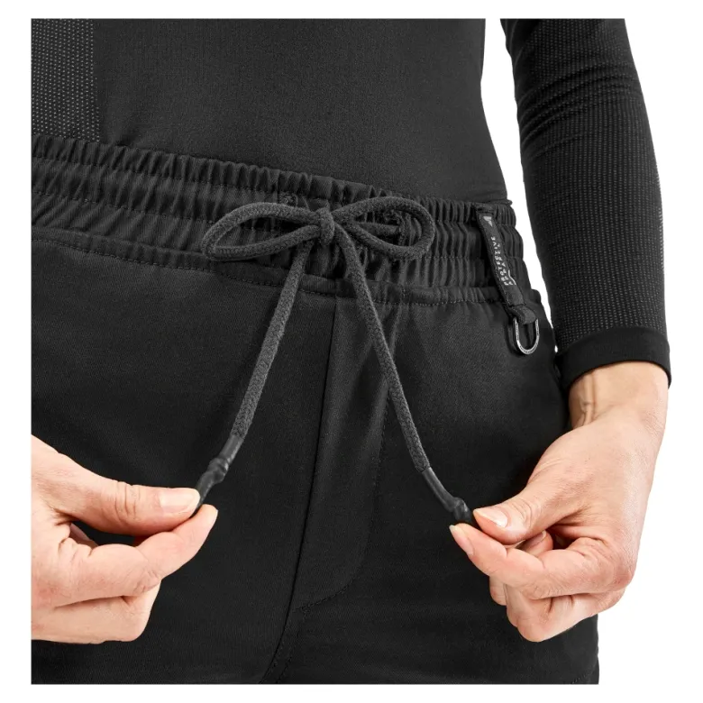 Jeansy motocyklowe damskie SHIMA JOGGSY LADY BLACK czarny