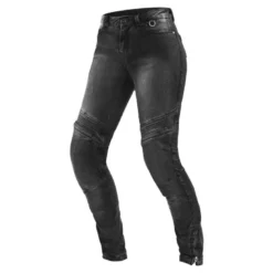 Jeansy motocyklowe damskie SHIMA JESS BLACK czarny