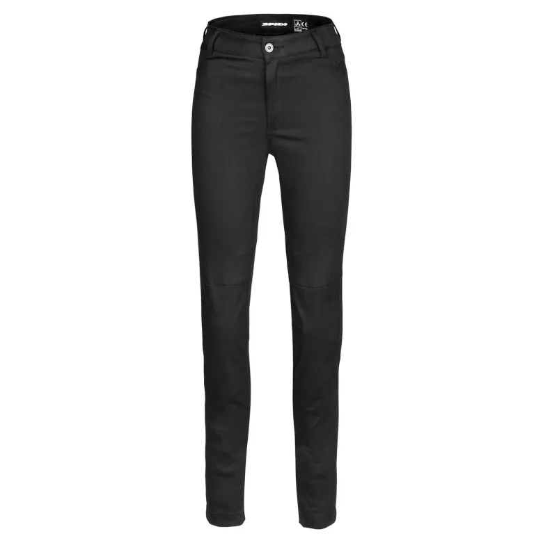 Jeansy motocyklowe damskie SPIDI MOTO LEGGINGS PRO 2 BLACK czarny