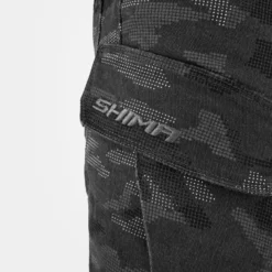 Jeansy motocyklowe damskie SHIMA GIRO 3.0 LADY CAMO szary czarny