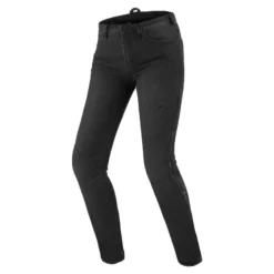 Jeansy motocyklowe damskie SHIMA METRO LADY BLACK czarny