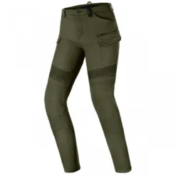 Jeansy motocyklowe damskie SHIMA GIRO 3.0 LADY KHAKI zielony