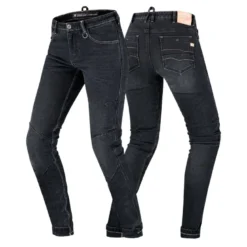 Jeansy motocyklowe damskie SHIMA DEVON LADY BLACK czarny