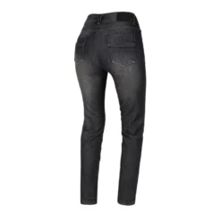 Jeansy motocyklowe damskie SECA DELTA ONE LADY BLACK czarny