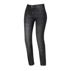 Jeansy motocyklowe damskie SECA DELTA ONE LADY BLACK czarny