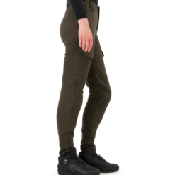 Jeansy motocyklowe damskie SHIMA RECON LADY GREEN zielony