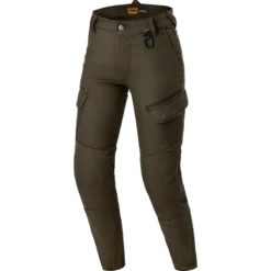 Jeansy motocyklowe damskie SHIMA RECON LADY GREEN zielony