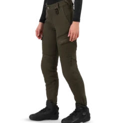 Jeansy motocyklowe damskie SHIMA RECON LADY GREEN zielony