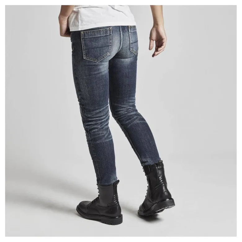 Jeansy motocyklowe damskie SPIDI J-TRACKER LADY DARK BLUE granatowy niebieski