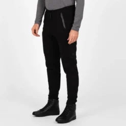 Jeansy motocyklowe KNOX SHIELD JOGGING BLACK czarny