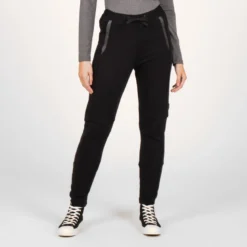 Jeansy motocyklowe KNOX SHIELD JOGGING BLACK czarny