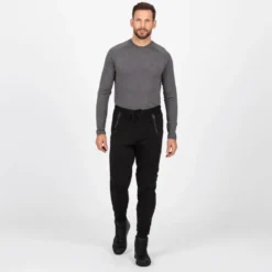 Jeansy motocyklowe KNOX SHIELD JOGGING BLACK czarny