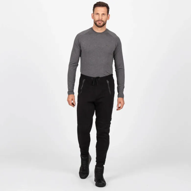 Jeansy motocyklowe KNOX SHIELD JOGGING BLACK czarny