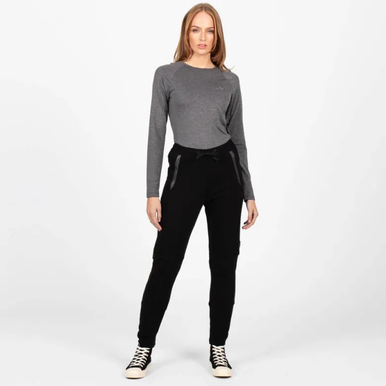Jeansy motocyklowe KNOX SHIELD JOGGING BLACK czarny