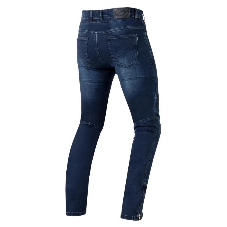Jeansy motocyklowe OZONE HORNET II BLUE niebieski
