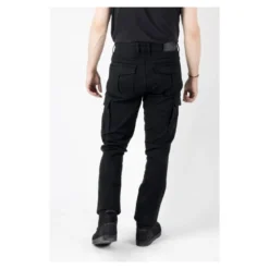 Jeansy motocyklowe OZONE SHADOW II BLACK czarny