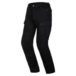 Jeansy motocyklowe OZONE SHADOW II BLACK czarny