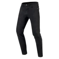 Jeansy motocyklowe OZONE STRIKER SLIM FIT BLACK czarny