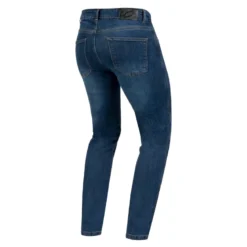 Jeansy motocyklowe OZONE STRIKER REGULAR WASHED BLUE niebieski