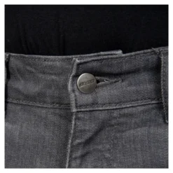 Jeansy motocyklowe OZONE STRIKER REGULAR WASHED GREY szary
