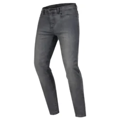 Jeansy motocyklowe OZONE STRIKER REGULAR WASHED GREY szary