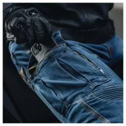 Jeansy motocyklowe REBELHORN VANDAL DENIM BLUE niebieski