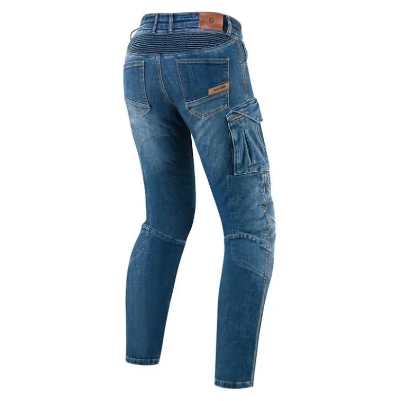 Jeansy motocyklowe REBELHORN VANDAL DENIM BLUE niebieski