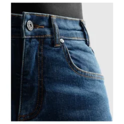 Jeansy motocyklowe REBELHORN CLASSIC MONOLAYER WASHED BLUE niebieski