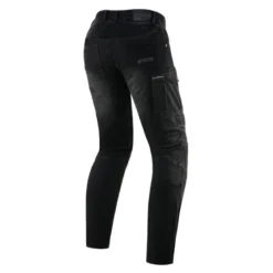 Jeansy motocyklowe REBELHORN VANDAL DENIM BLACK czarny