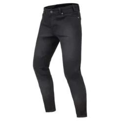 Jeansy motocyklowe REBELHORN CLASSIC III SKINNY WASHED BLACK czarny