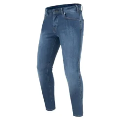 Jeansy motocyklowe REBELHORN CLASSIC III SLIM FIT WASHED BLUE niebieski