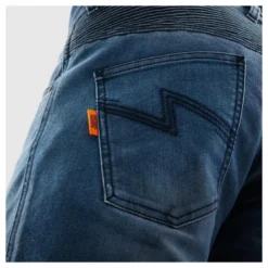 Jeansy motocyklowe REBELHORN REVOLT MONOLAYER WASHED BLUE niebieski