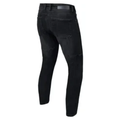 Jeansy motocyklowe REBELHORN RAGE II TAPERED FIT WASHED BLACK czarny