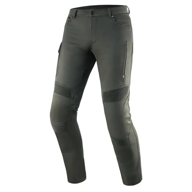 Jeansy motocyklowe REBELHORN VANDAL TWILL OLIVE zielony