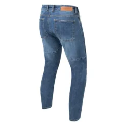 Jeansy motocyklowe REBELHORN RAGE II TAPERED FIT WASHED BLUE niebieski