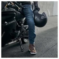 Jeansy motocyklowe REBELHORN URBAN III CLASSIC BLUE niebieski