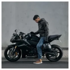 Jeansy motocyklowe REBELHORN URBAN III CLASSIC BLUE niebieski
