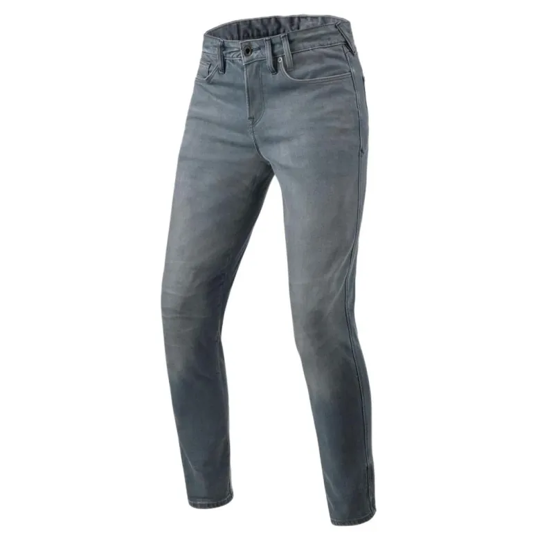 Jeansy motocyklowe REVIT CARLIN SK MEDIUM GREY USED szary