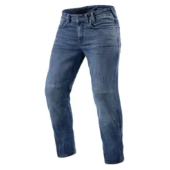 Jeansy motocyklowe REVIT DETROIT 2 MEDIUM BLUE niebieski