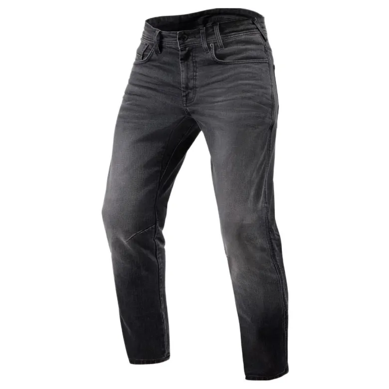 Jeansy motocyklowe REVIT DETROIT 2 MEDIUM GREY USED szary
