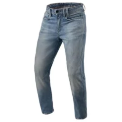 Jeansy motocyklowe REVIT DETROIT 3 TAPERED MEDIUM BLUE VINTAGE niebieski