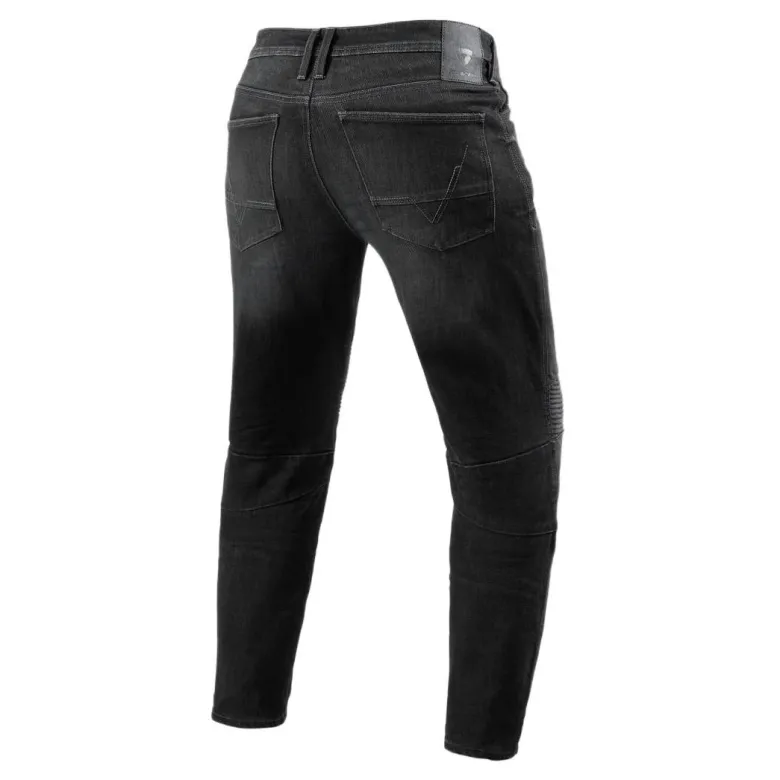 Jeansy motocyklowe REVIT MOTO 2 DARK GREY USED szary