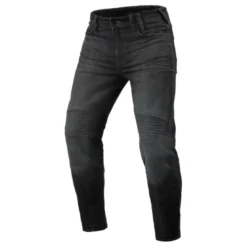 Jeansy motocyklowe REVIT MOTO 2 DARK GREY USED czarny